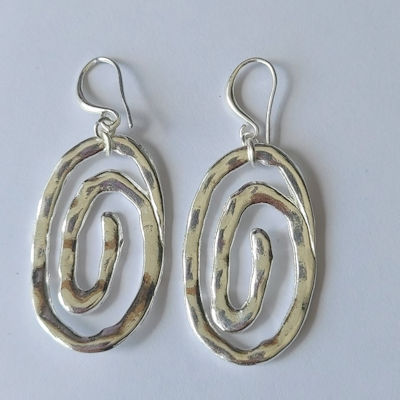 Big Silver Swirls