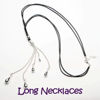 Long necklaces